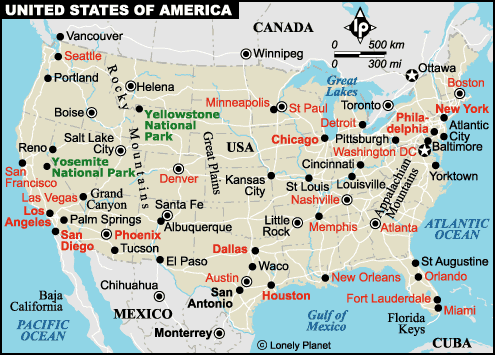 amerika haritası